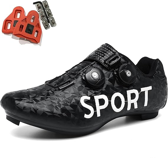 SDEQA Herren Radschuhe MTB Fahrradschuhe Kompatibel Produktbild-Vorschau 4