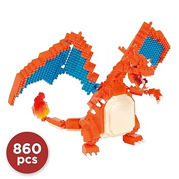 ナノブロック　Nanoblock　リザードン　ポケットモンスター　　ポケモン ポケットモンスター メガリザードンX | CATALOG | nanoblock