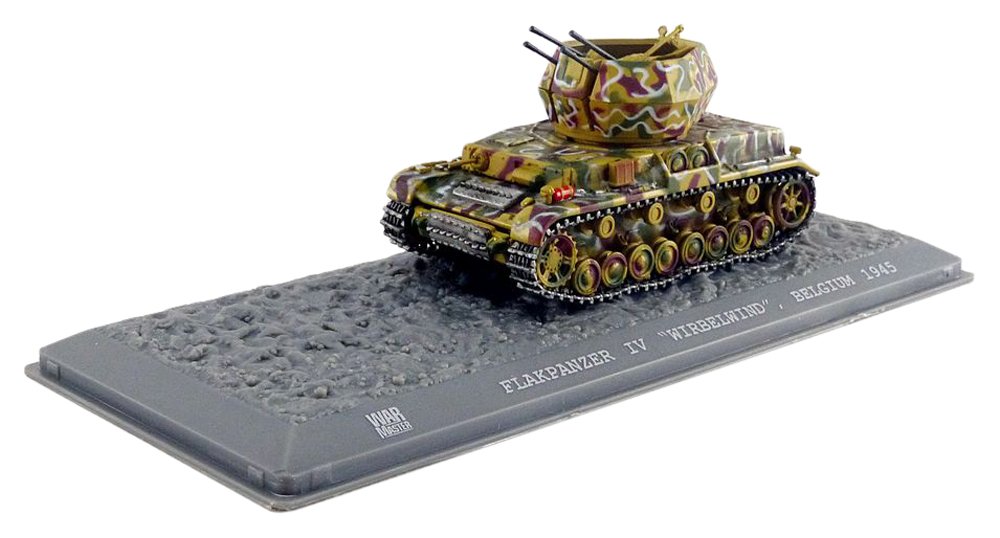 Solido S7200507 1944 Flakpanzer IV Wirblewind Die-Cast Model, 1:72 Scale