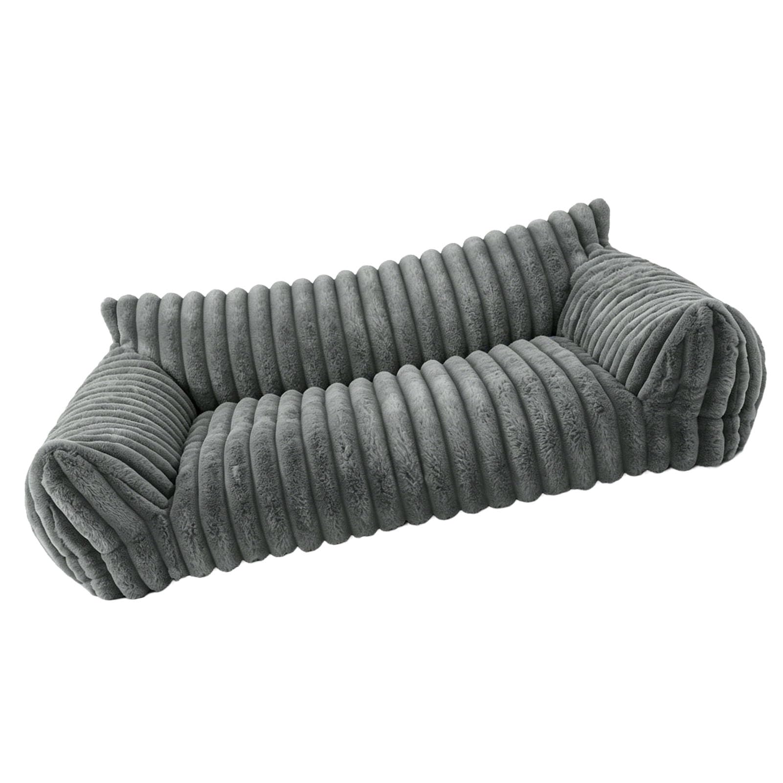 Legowisko dla Psa, Zmywalna, Wygodna, Ciepła i Miękka Sofa z Oparciem dla Małych Kotów i Psów (M75*50 * 20 cm)