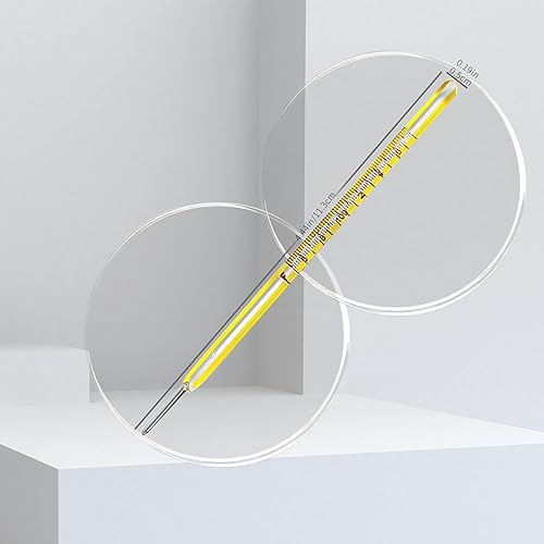 Miniatura 4 de Termómetro oral  &  para adultos y niños, 2 unidades, termómetro de cuerpo basal de vidrio, termómetro de cuerpo rectal para bebé, termómetro