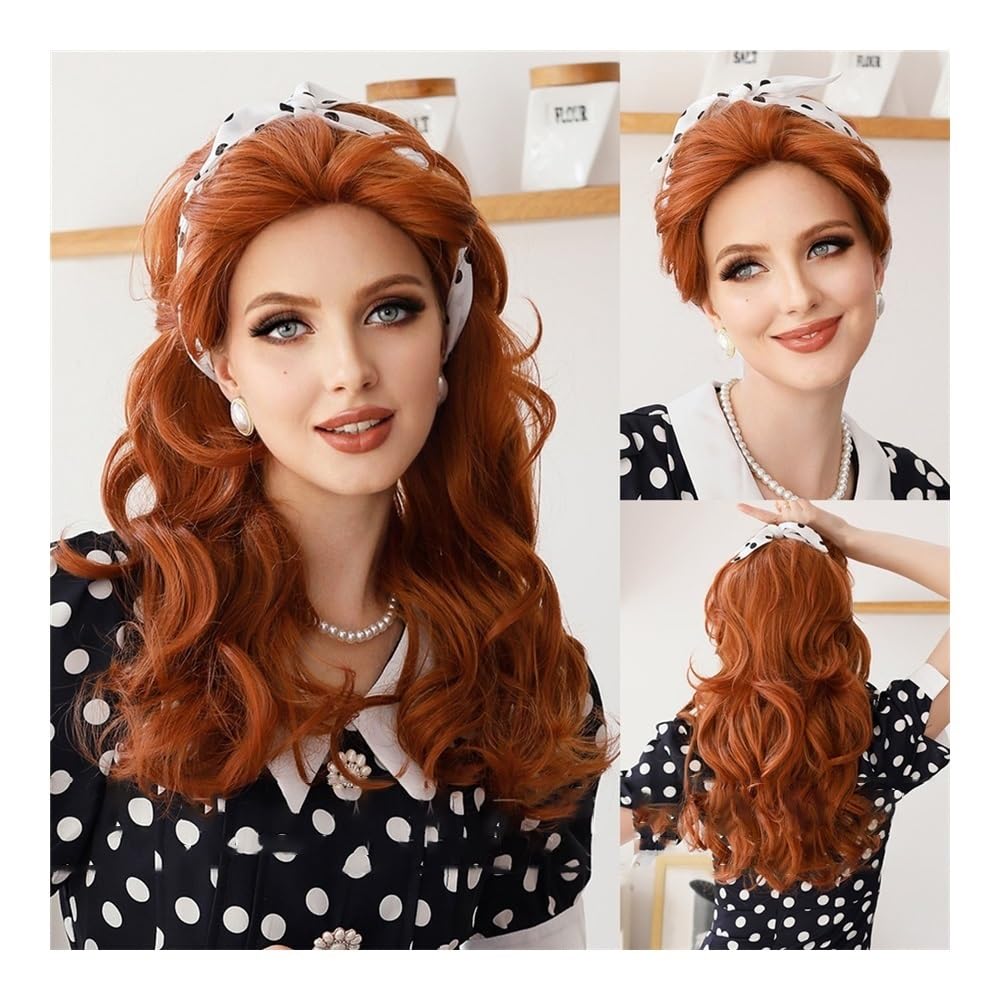 Perruques cheveux humains de luxe longs bouclés bleu ILoveLucy - 8