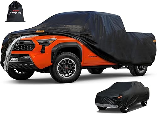 Vista 108 de Kayme - Cubierta impermeable resistente de 6 capas para camioneta, apta para todo clima, protección para exteriores contra lluvia y rayos UV, ajuste