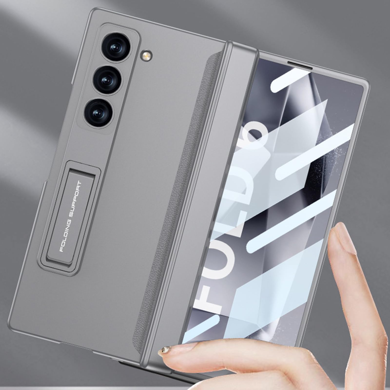 Cover Per Samsung Galaxy Z Fold 8 Ultra, Pieghevole Supporto Anti-Graffio