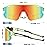 DUCO Kids Sunglasses Youth Baseball Sun Glasses Lightweight TR90 Frame UV400 Sports Cycling Shades for Boys Girls DK268