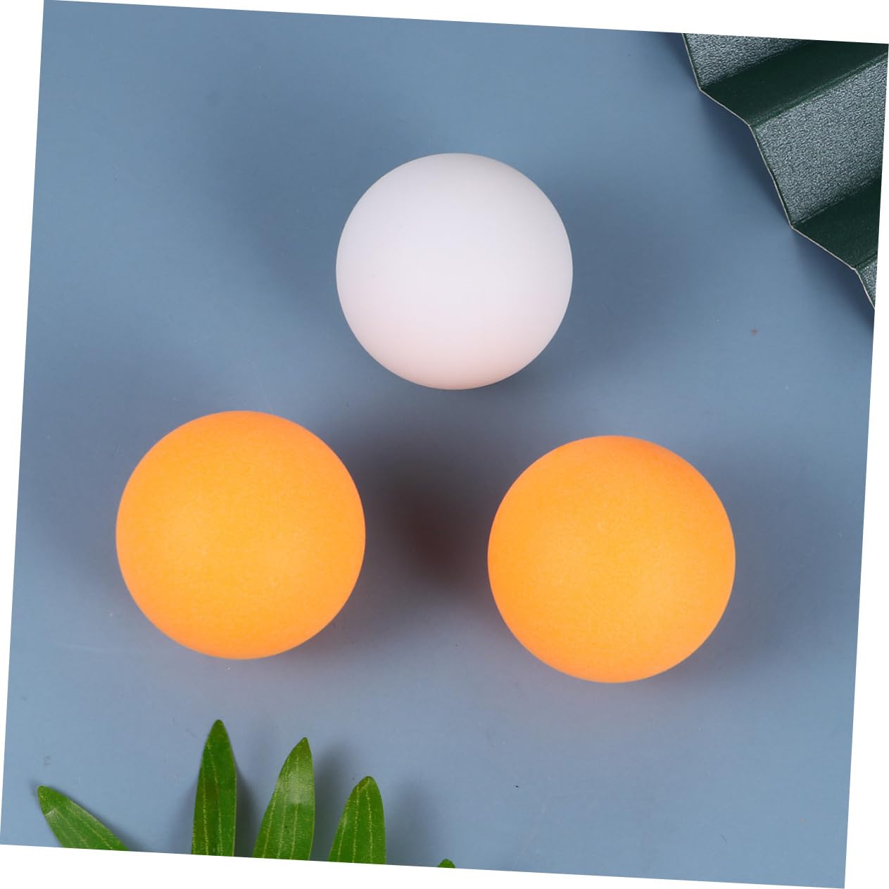 NULYLU 2 Color Sets of 10 Pong Balls Ideal for Beginners Pros Recreational Play Table Tennis Balls