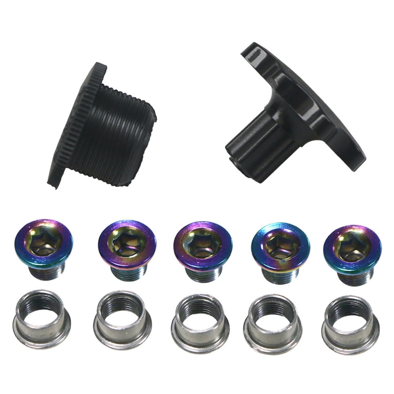 Set di pedivelle per mountain bike cave ad resistenza in lega di alluminio leggera per biciclette, set di pedivelle per mountain bike in lega di, Manovella e movimento centrale, 165