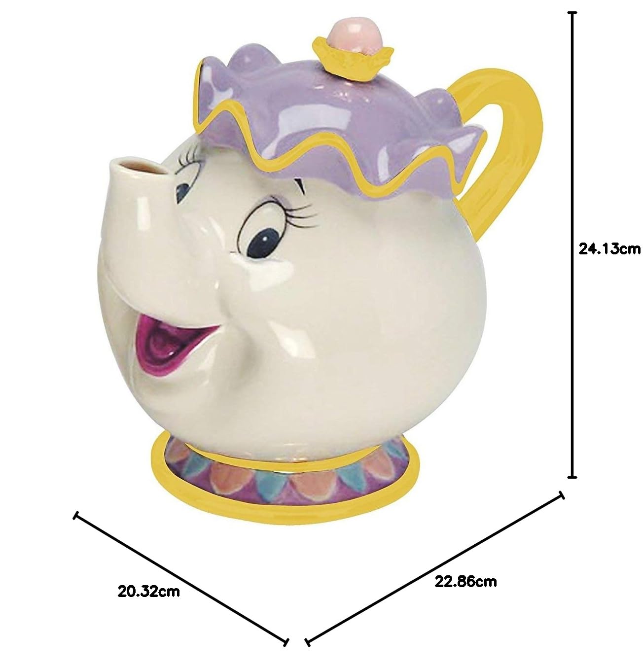 ミセスポット Amazon | 美女と野獣 雑貨 グッズ ポット夫人 (ミセスポット