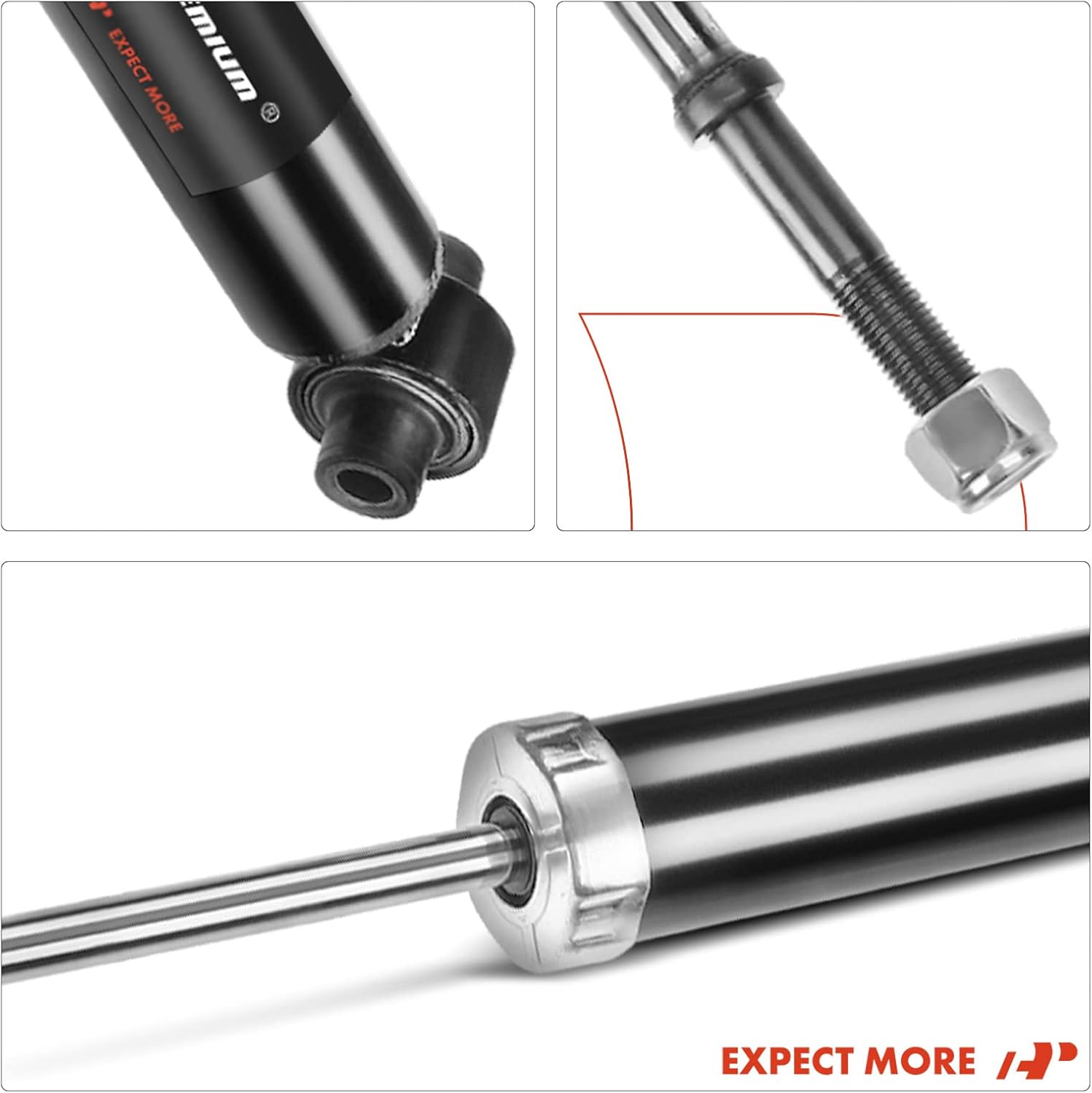 A-Premium Rear Pair (2) Shock Absorber Compatible with Scion tC 2011 2012 2013 2014 2015 2016, Driver and Passenger Side