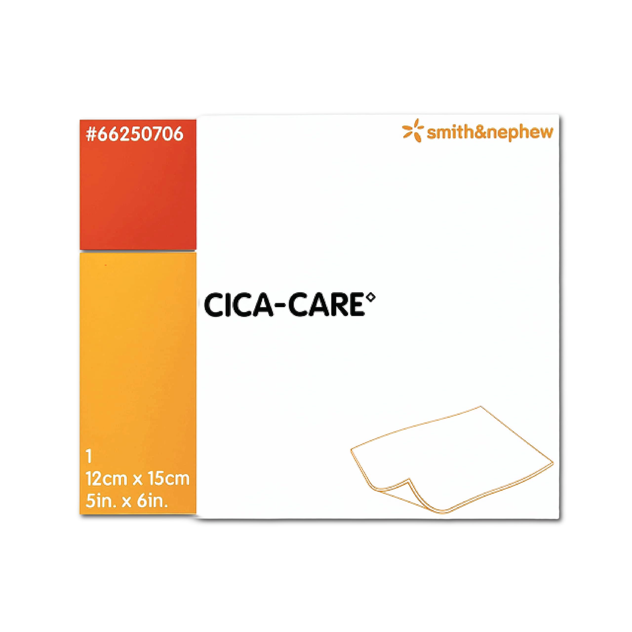 Feuille de gel de silicone Cica Care 12 x 15 cm