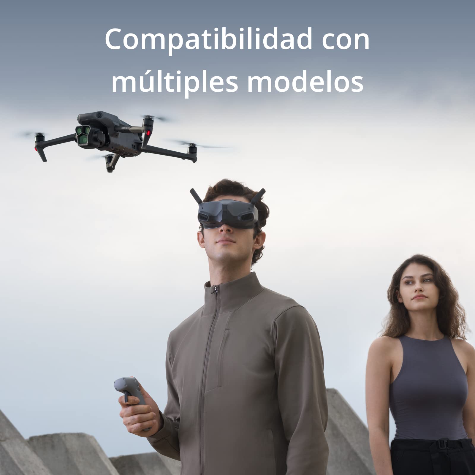 Goggles Dji Integra Gris et Noir