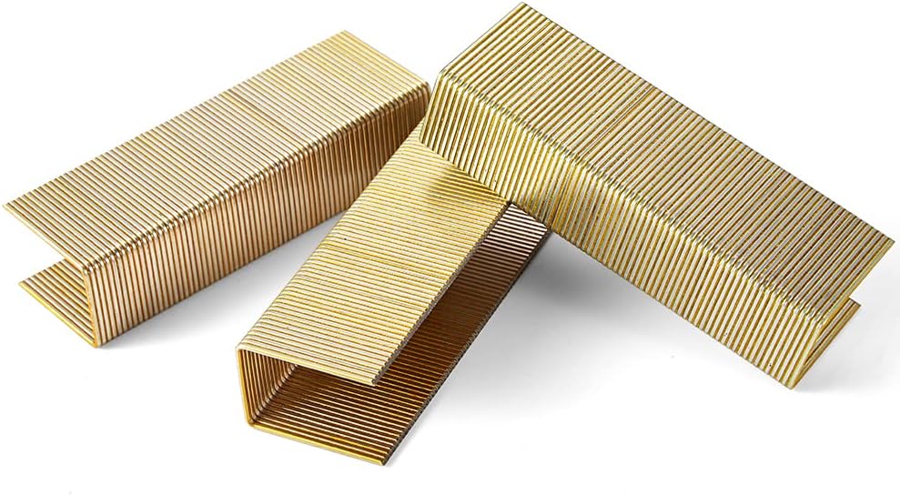 meite 16 Gauge 1 Inch Wide Crown Staples, 1" Leg 16GA P Type, 10,000 PCS