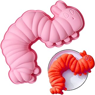 Kaxenig Whimsical Caterpillar Cake Mold | Silicone Baking Mould The Very Hungry Caterpillar