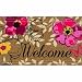 Naturelles Floral Paradise Door Mat, 18-Inch by 30-Inch