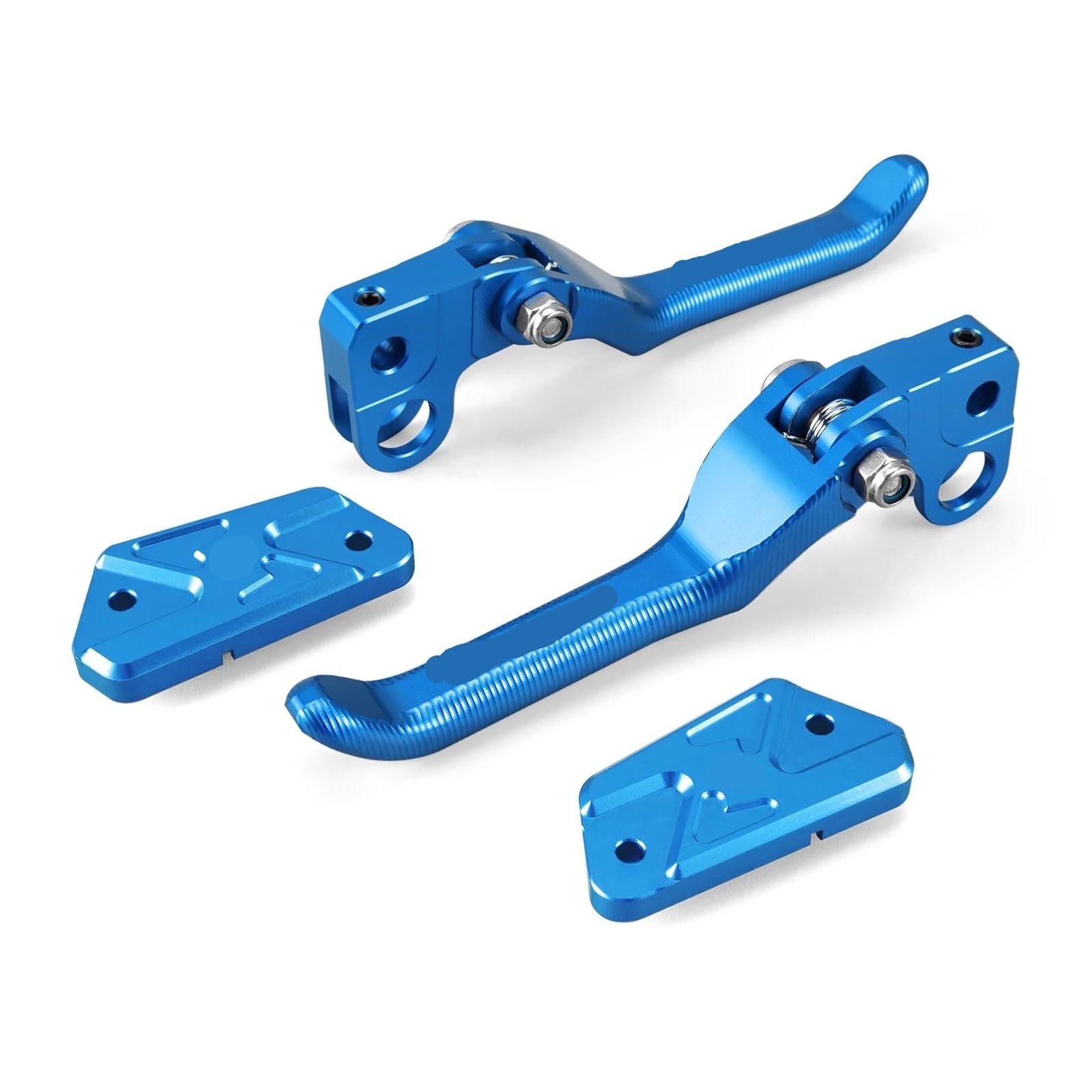 sagSGESD for SUR&Ron Light Bee X Folding Brake Levers & Reservoir Covers for Sur-Ron S L1E for Segway X160 X260(Blue)