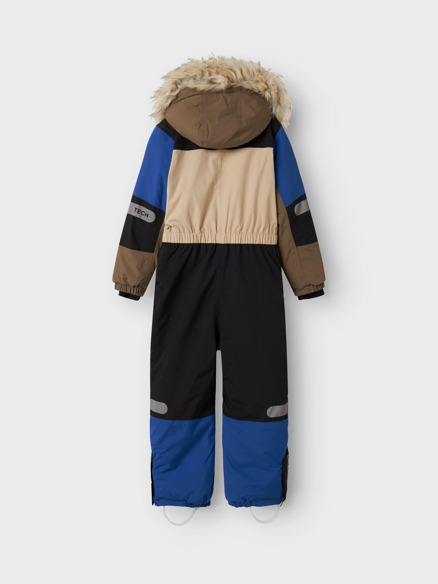 NAME IT Nmnstorm12 Ski Suit Block FO Nmnstorm12 - Tuta da Sci Block FO Unisex - Bambini e Ragazzi (Pacco da 1)