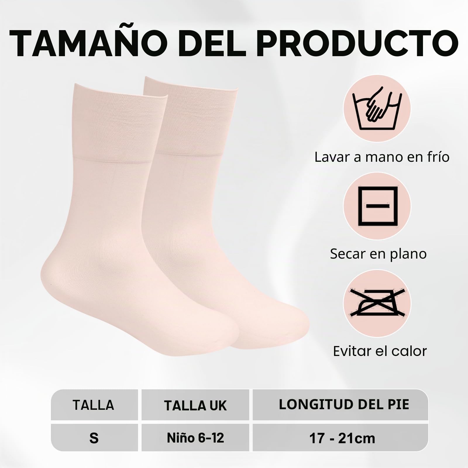 Leikedun 3 pares de calcetines de ballet para niños, transpirables, para danza al tobillo, calcetines esenciales para niñas, ballet, clic, jazz, gimnasia, danza moderna