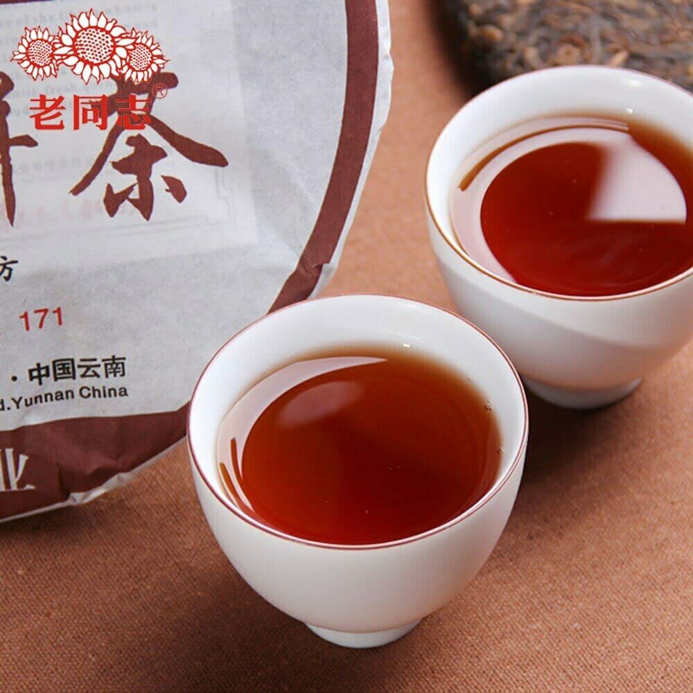 Anning Haiwan Reifer Pu Erh Tee ChunXiangCha 171 Pu Erh Teekuchen 357g