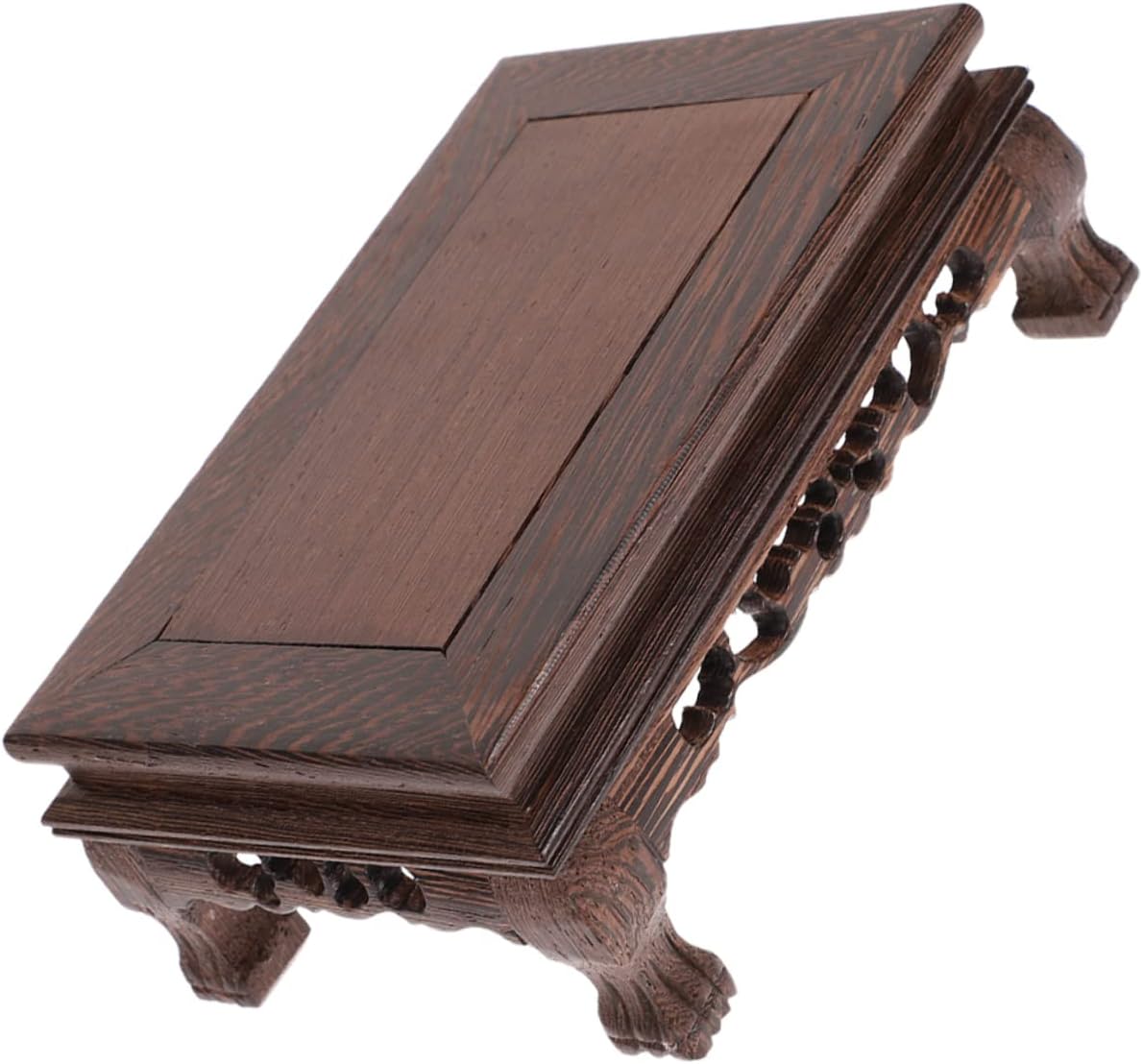 Wooden Flower Pot Holder Stand Plant Riser Pedestal for Home Display Multi-purpose Display Stand for Plants Books and Decorations