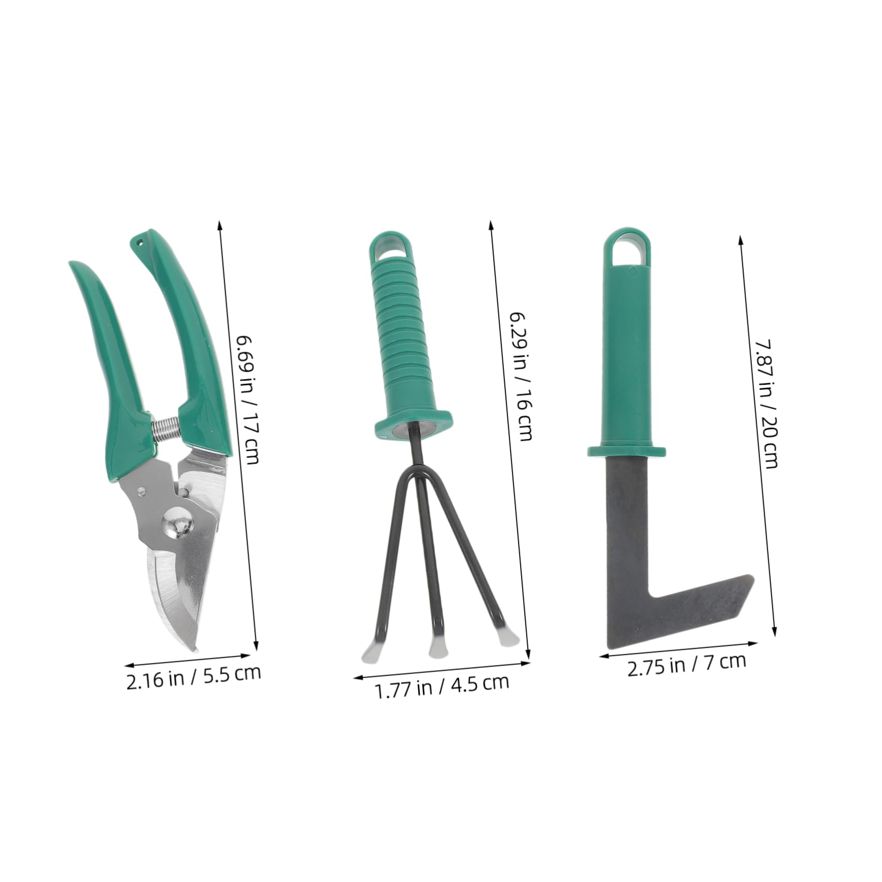 BESPORTBLE Outils De Jardinage Râteau De Jardin à Fleurs Outils De Plantation Fournitures De Jardinage Pratique