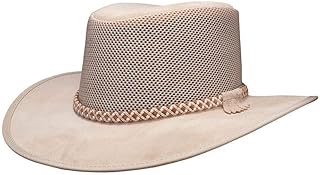 American Hat Makers Breeze, Leather and Mesh Outdoor Sun Hat