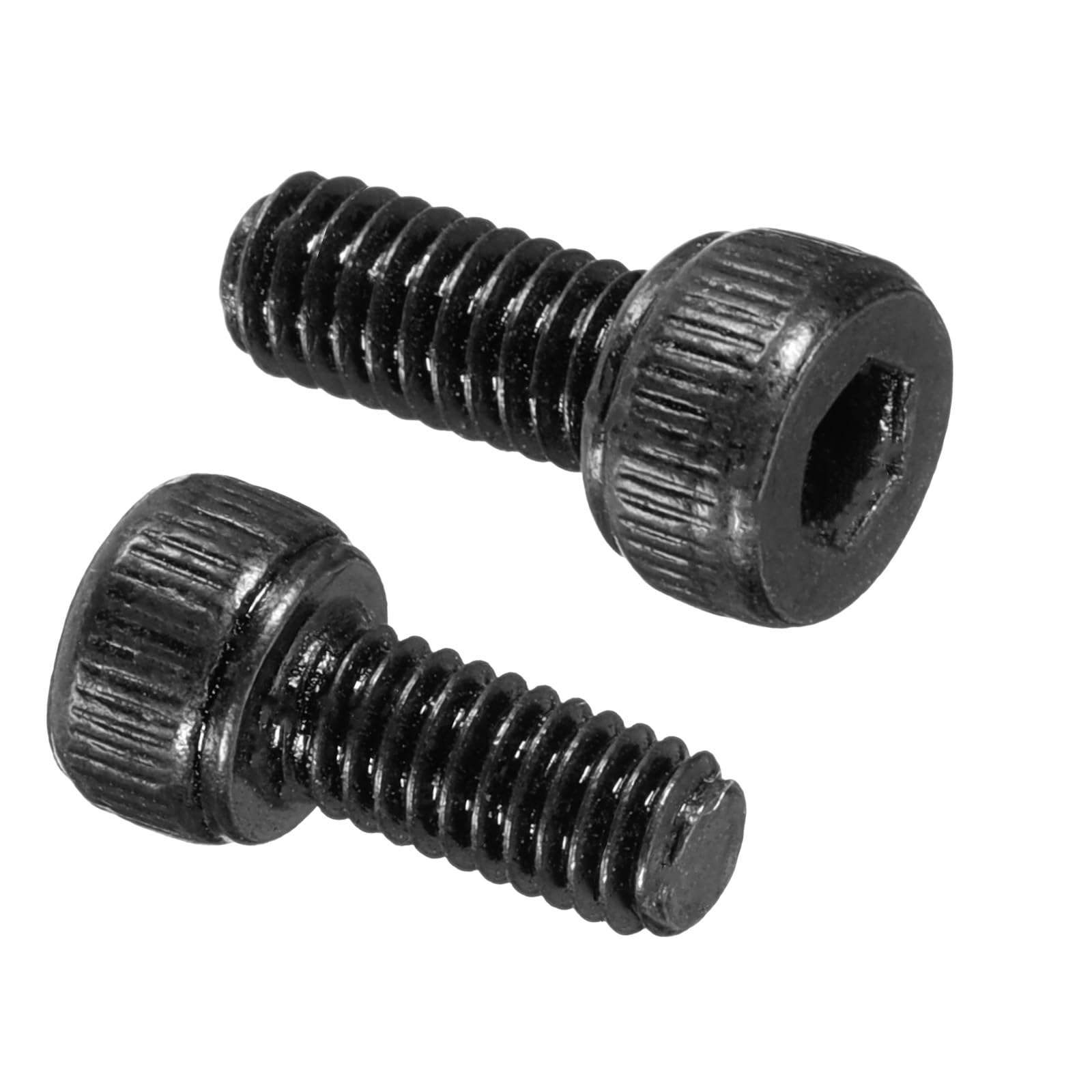 PATIKIL 50 Pcs M4 x 10 mm Hex Socket Head Cap Screws Bolts, 12.9 Grade Carbon Steel Socket Drive Screws, Black Oxide, Full Threads