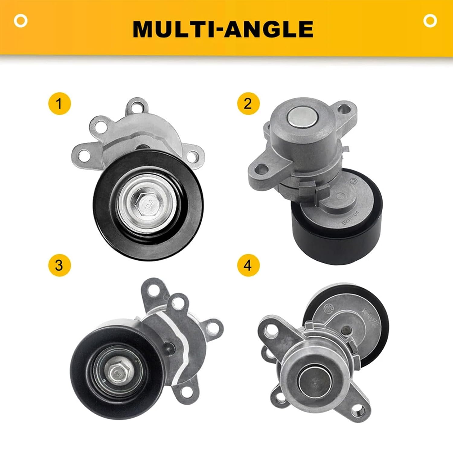 Engine Drive Belt Tensioner & Idler Pulley Serpentine Belt kit Compatible with Nissan Maxima 3.5L V6,2009-2015, Replacement# 11955JA10D, 7PK1705, 11925JA11A, 11925JA100.