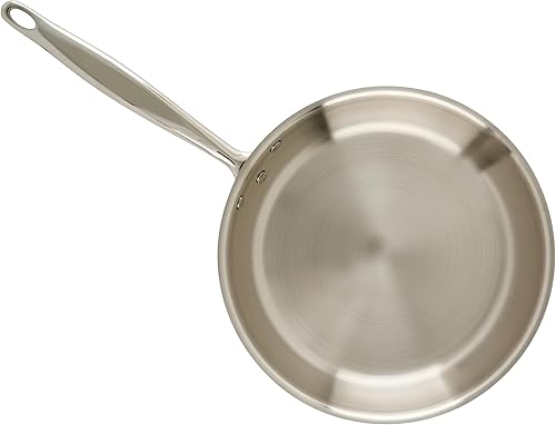 Miniatura 7 de WINCO Sartén de tres capas, color plateado