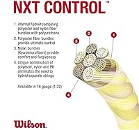 Vista 3 de WILSON Cuerda de tenis NXT Control - 2 paquetes