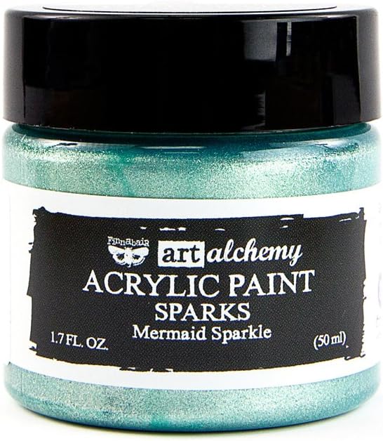 Prima Marketing Art Alchemy-Sparks-Mermaid Sparkle 50ml, 1.7 Fl Oz (Pack of 1), Blue