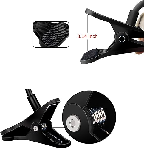 Miniatura 3 de ZTON Soporte universal para teléfono celular, soporte para teléfono móvil, soporte perezoso, soporte flexible de brazo largo para iPhone, LG, etc.