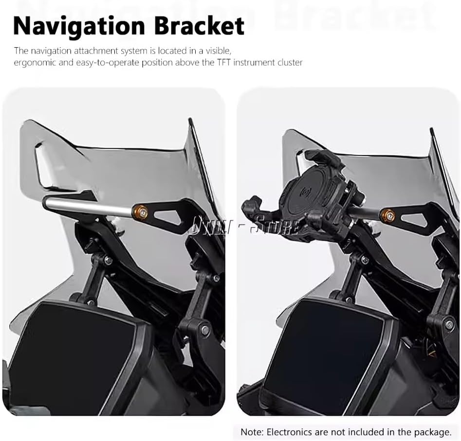 New DS525X 2023- GPS Mount Motorcycle Phone Holder Stand Navigation Bracket Fit for VOGE DSX525 DSX 525 DS 525 X (22MM)
