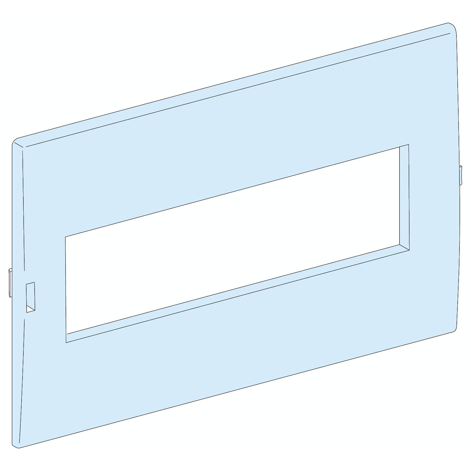 Tapa frontal visible 18 modulos