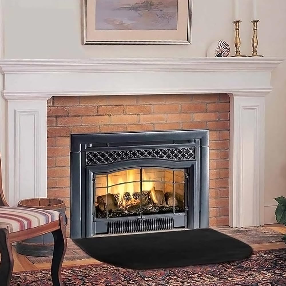 Tappetino Ignifugo Per Camino 120x70cm | Resistente Al Calore | Protezione Da Scintille - Foto 4