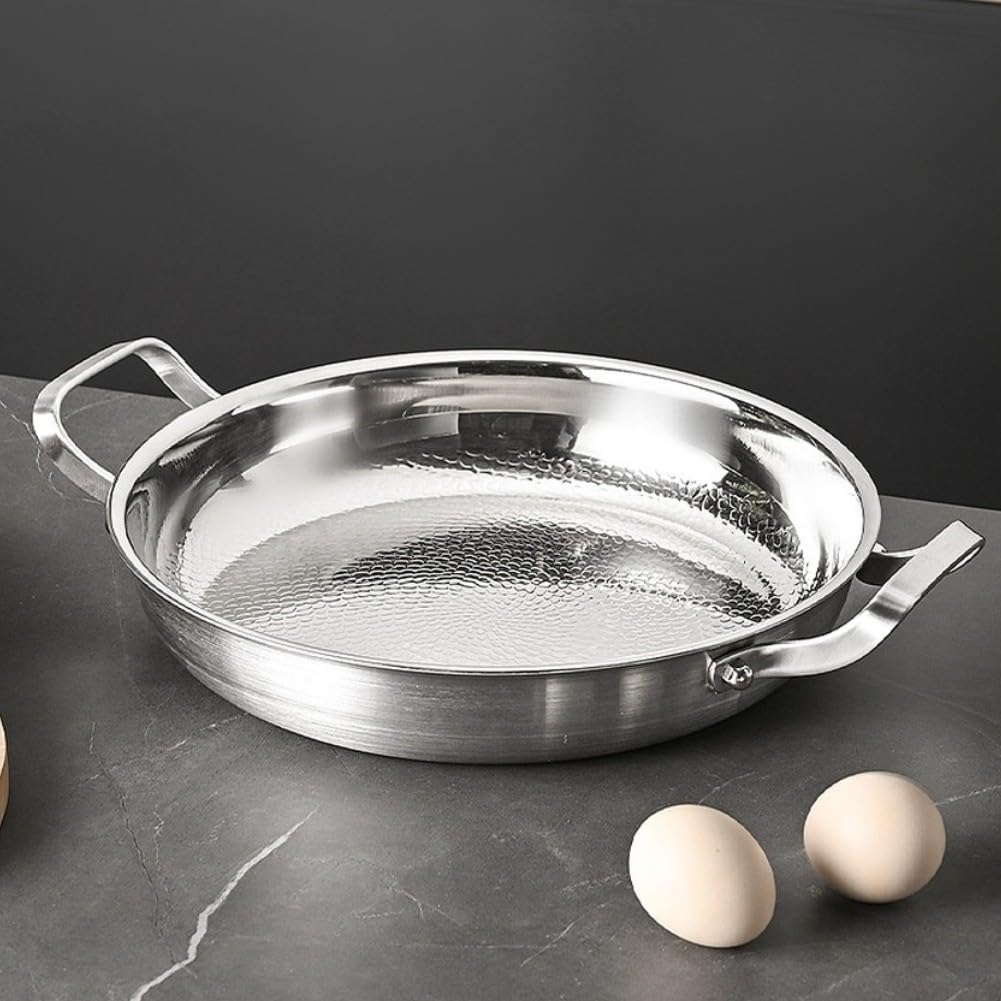 Poêle à Frire pour Steak 30cm Finition pour facile Poêle à Frire(28cm)