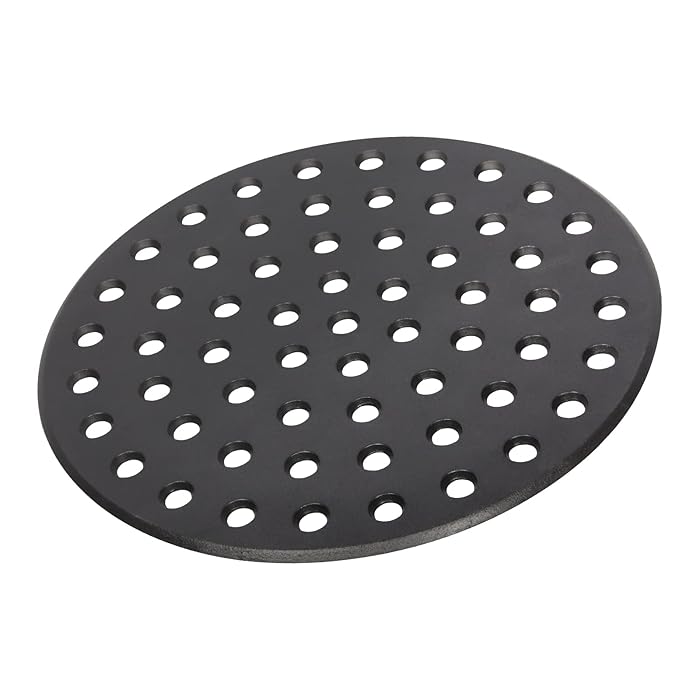 Buy 17inch Round Cast Iron Fire Grate,BBQ High Heat Charcoal Plate