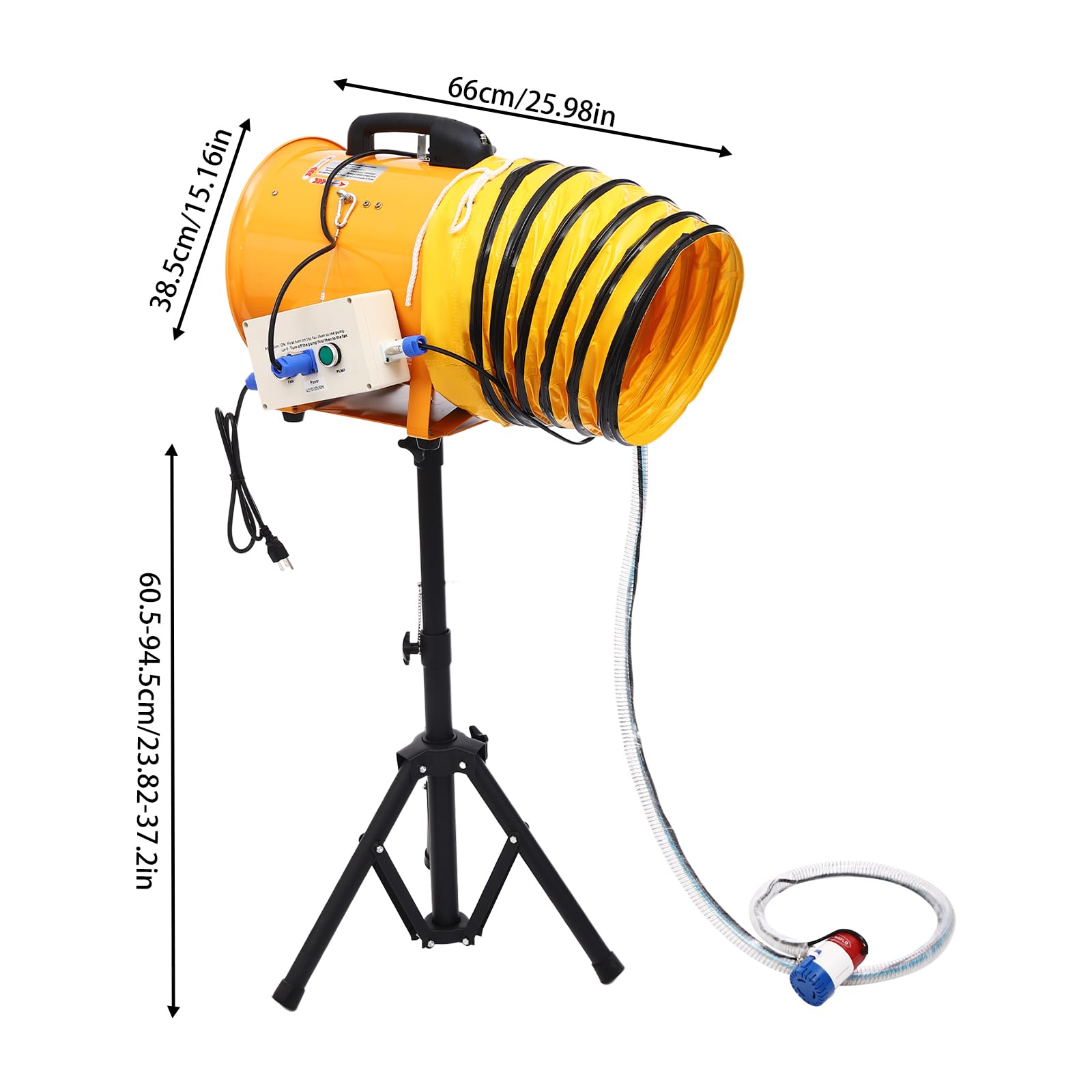 Foam Machine for Party, 520w High Power Foam Cannon with Water Tank,Foam Making Machine, for Party Garden Backyard Pool