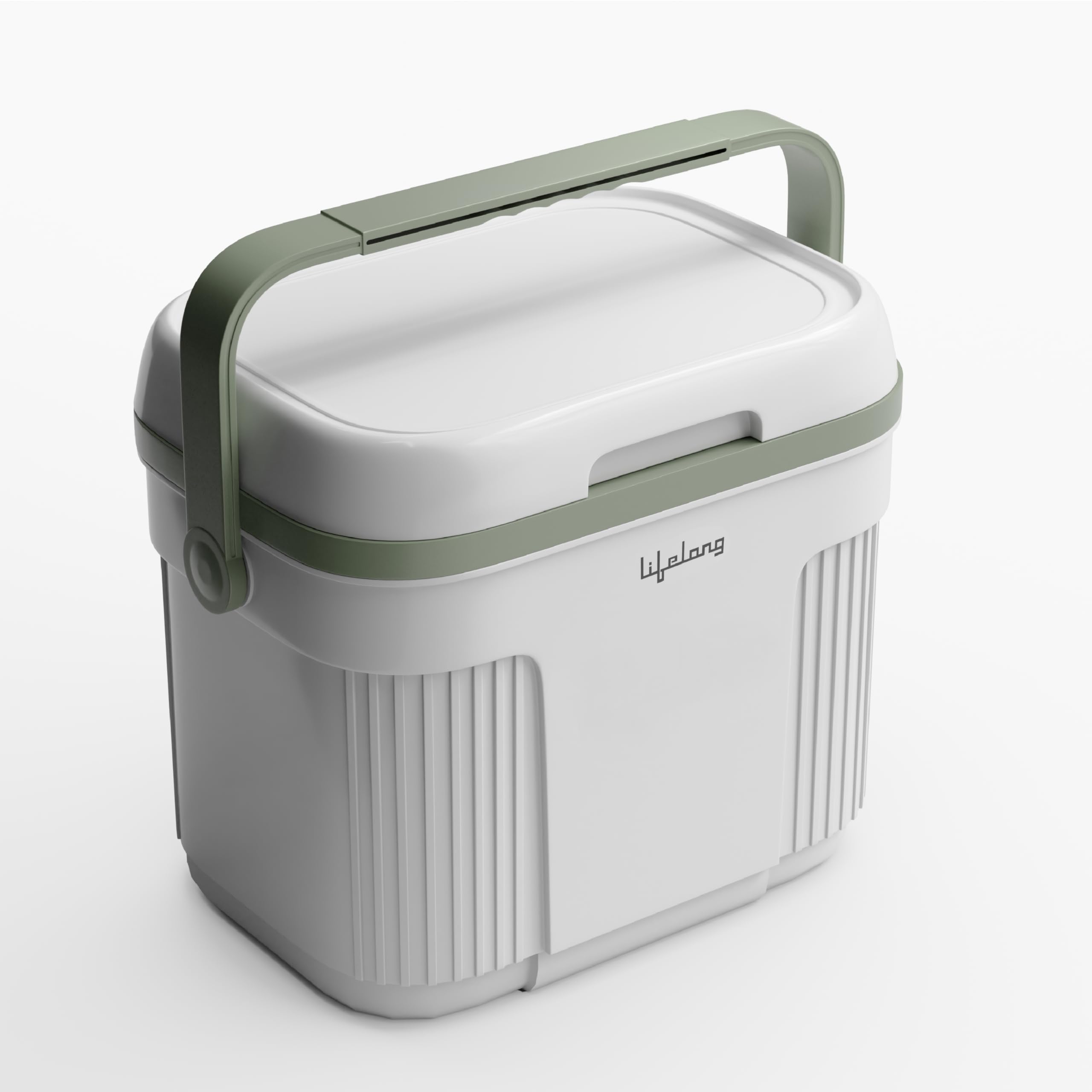 Lifelong 10L Insulated Chiller Ice Box | Standard Size Cooler for Travel, Parties, Bar, Medical Use | Keeps Ice Cubes & Drinks Cold for 28 Hours | Fully Insulated Lid & Body | BPA-Free