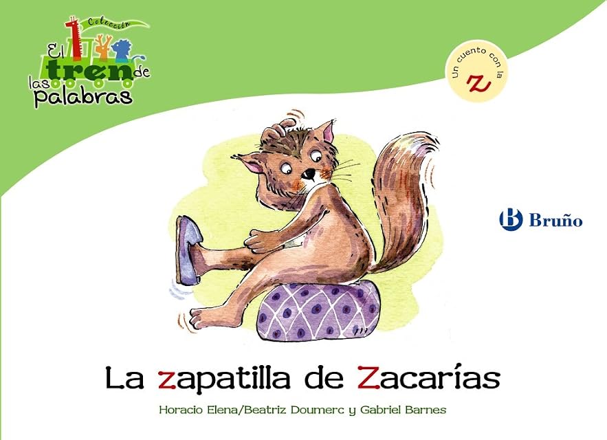 Portada de La Zapatilla de Zacarias: Tren de las Palabras