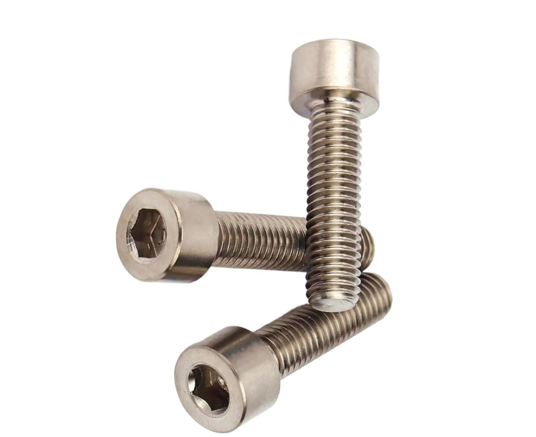 Zestaw śrub z gniazdem sześciokątnym M2 DIN912 Pure GR2(100pcs-M2x8)