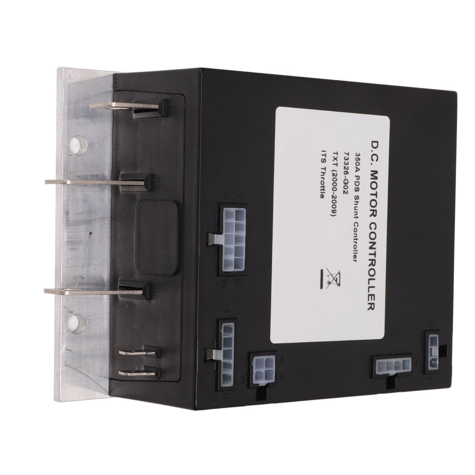Controlador de Motor de Carrito de Duradero, 36V, 350A, para Carrito de Eléctrico EZGO TXT PDS 2000-2009, Alta Confiabilidad, ABS, Metal, Negro