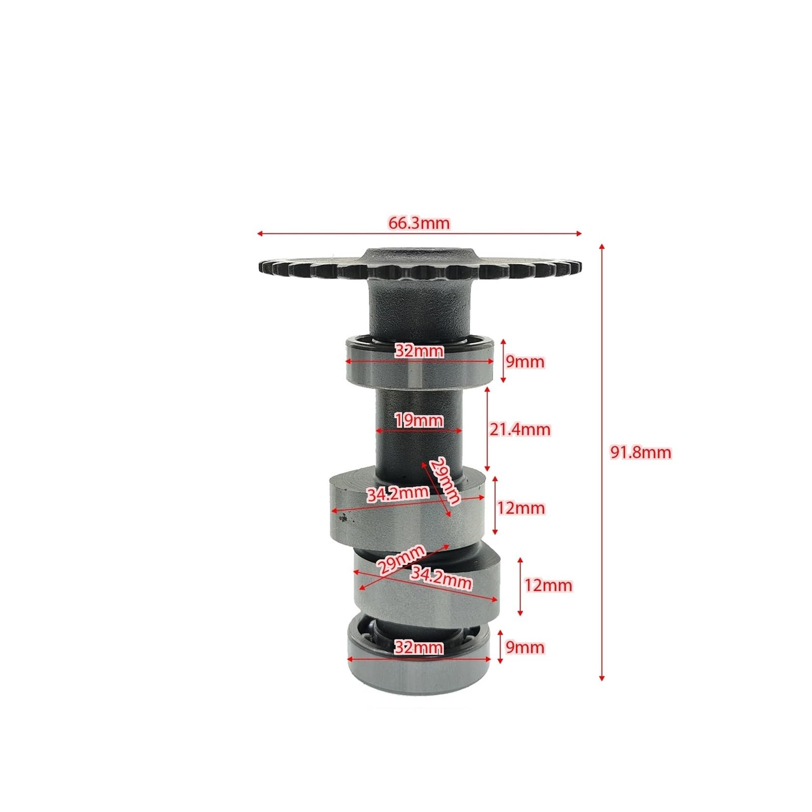 Balancines de árbol de levas compatibles con motores de 300 cc y 250 cc(One Set)