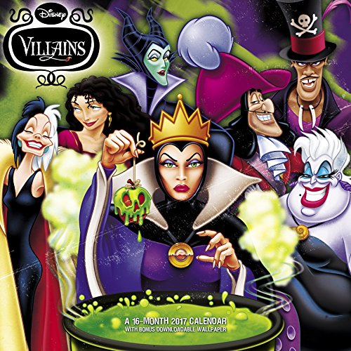 Disney Villains Wall Calendar (2017)