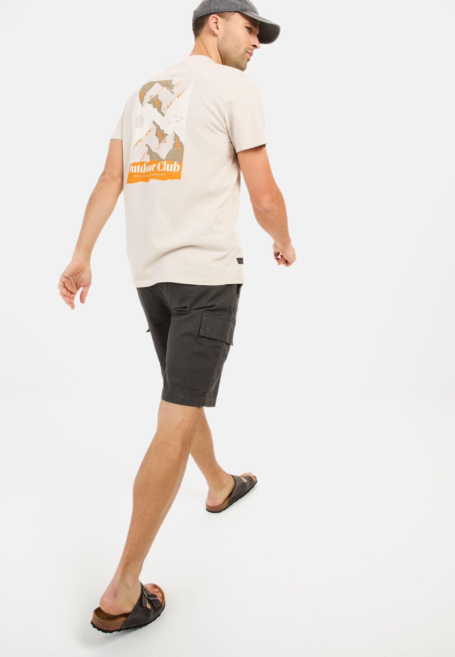 camel active Herren Cargo Shorts Regular Fit