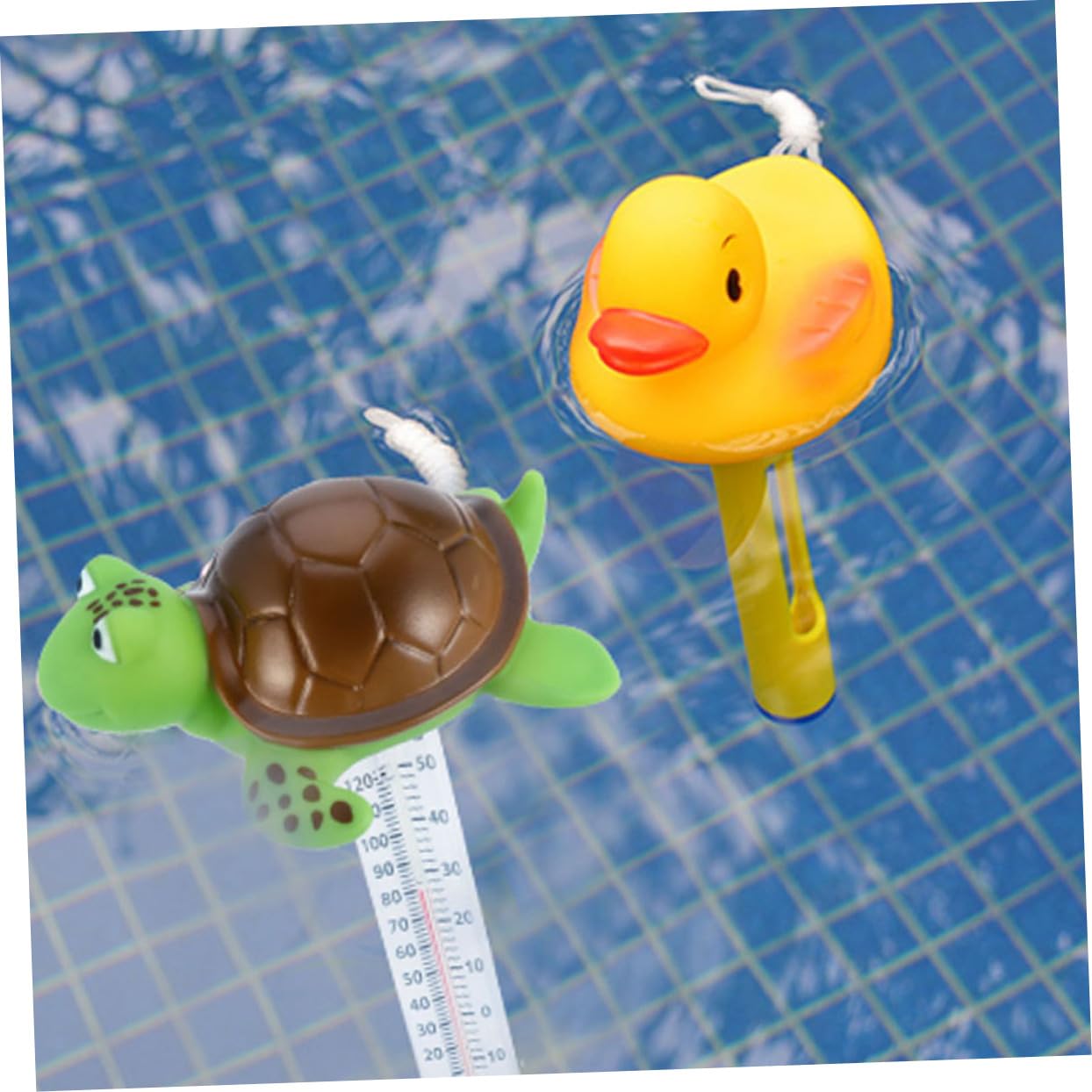 Yardwe 5 Pièces Thermomètre flottant thermomètre digital de plein air intérieur termometre interieur pool de piscine flottant d'eau de spa Plastique