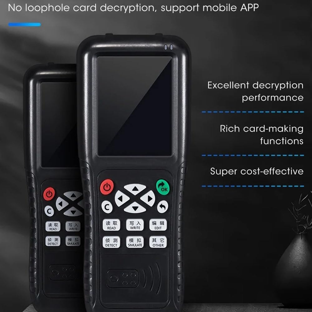 Lecteur de Carte à Puce Écrivain RFID Copieur X100 Port USB Programmeur de Carte D'Accès Duplicateur Copie Clés Cryptées 125 KHz 13.56 MHz
