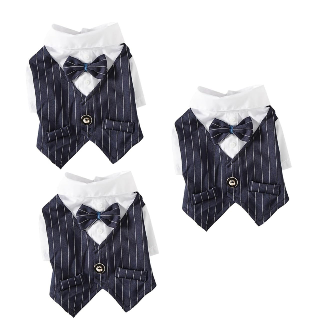 Costume pour chien vêtement adorable Housoutil 3 pièces pour fête et anniversaire
