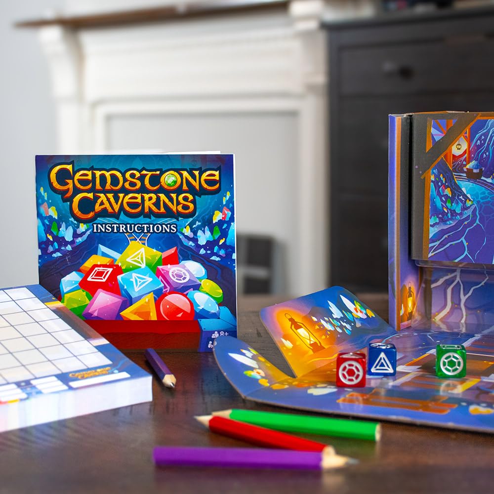 Amazon.com: ThinkFun Gemstone Caverns: The Dice Game for All