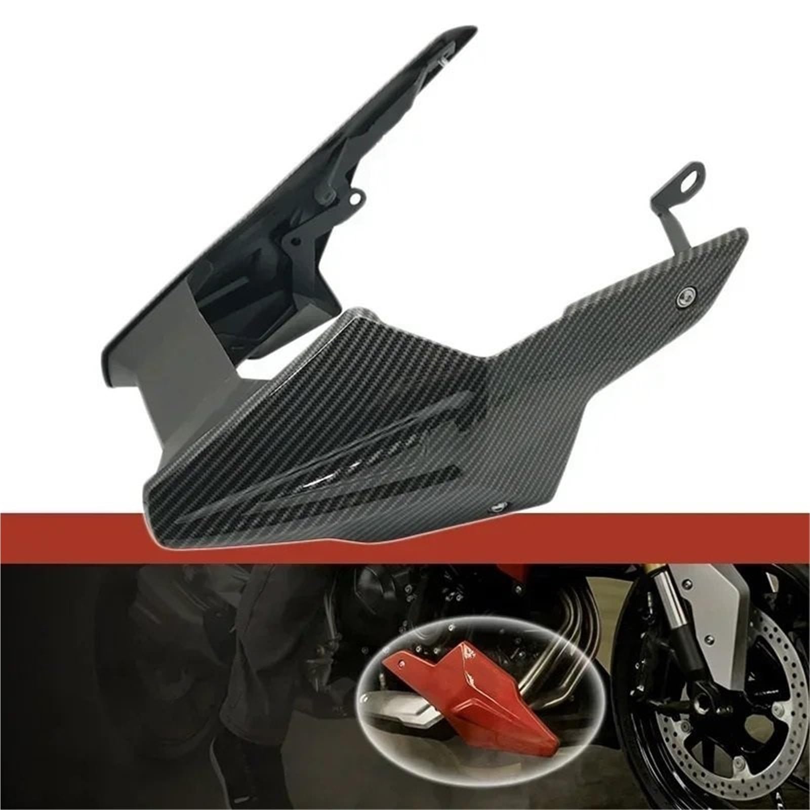 Osłona Podwozia Motocykla Do Bmw F900R F900XR 2020-2023 Osłona podwozia silnika Osłona spoilera osłony podwozia Podwozia Motocykla(Gold)