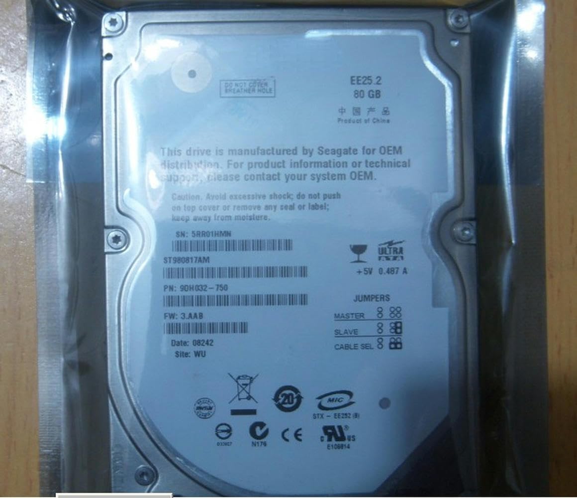 RKEBK for 2.5-inch 80G Notebook Industrial Shock Proof ST980817AM